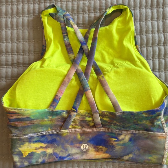 Lululemon Energy High Neck Long Line Bra - Picture 2 of 4